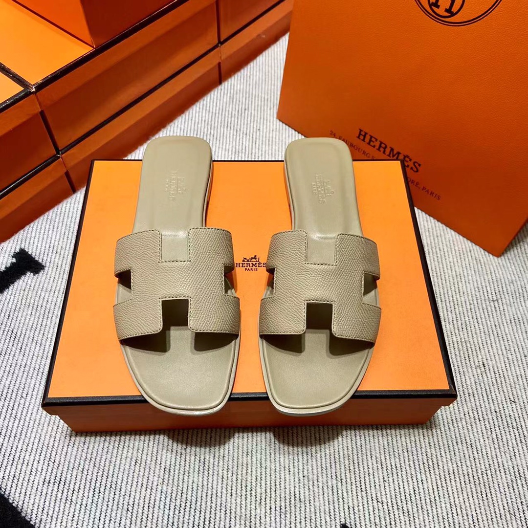 에르메스 올수공 오란 슬리퍼 샌들 앱송 23